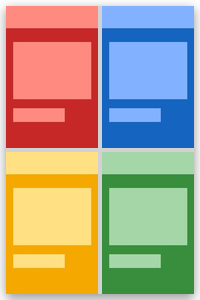 2x2 Mosaic Grid preview